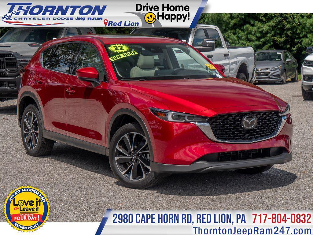 used 2022 Mazda CX-5 car, priced at $29,999