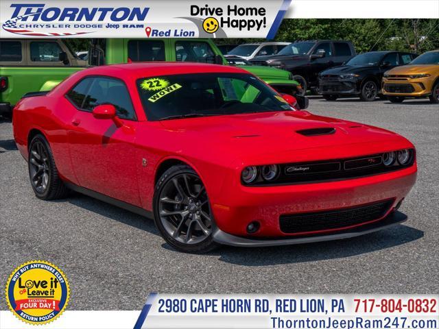 used 2022 Dodge Challenger car, priced at $43,989