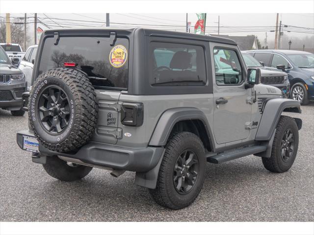 used 2022 Jeep Wrangler car, priced at $30,987