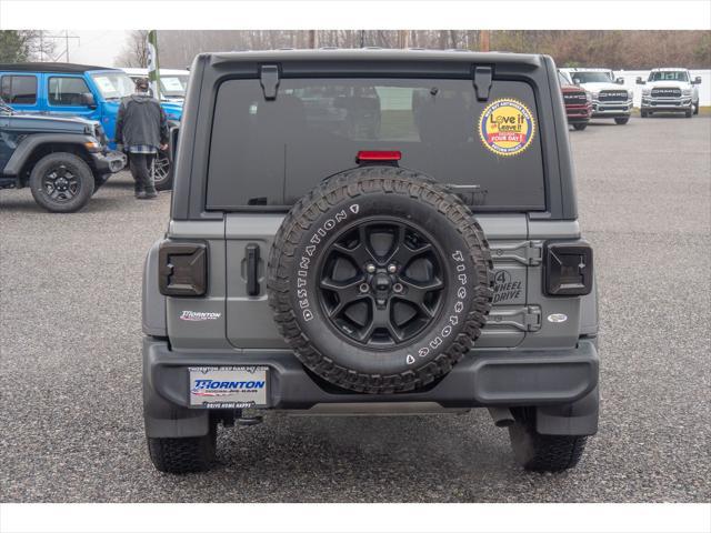 used 2022 Jeep Wrangler car, priced at $30,987