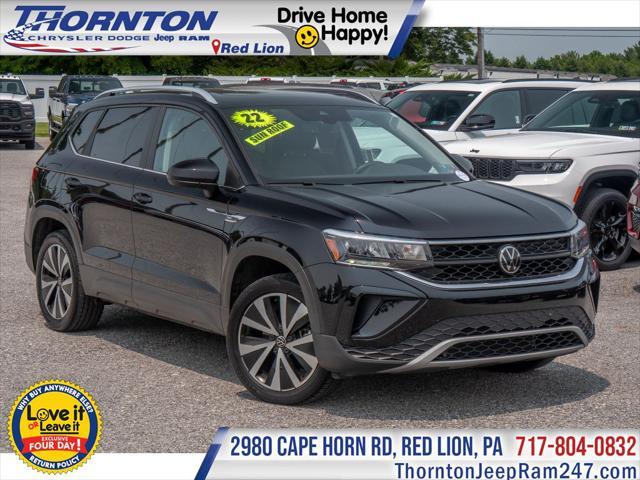 used 2022 Volkswagen Taos car, priced at $22,989