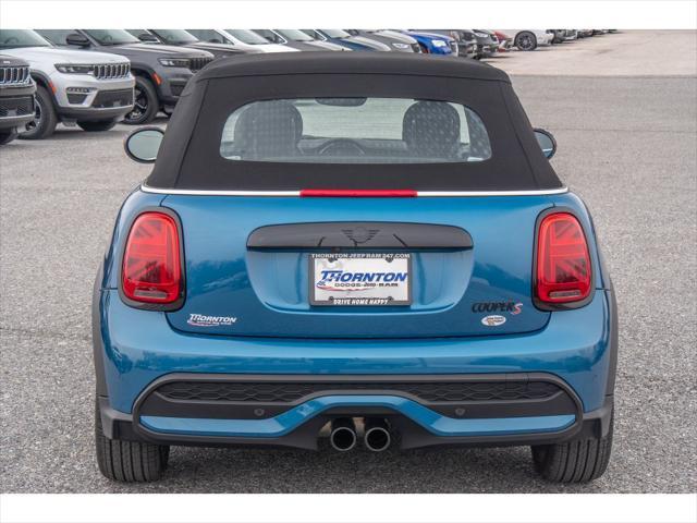 used 2022 MINI Convertible car, priced at $32,955