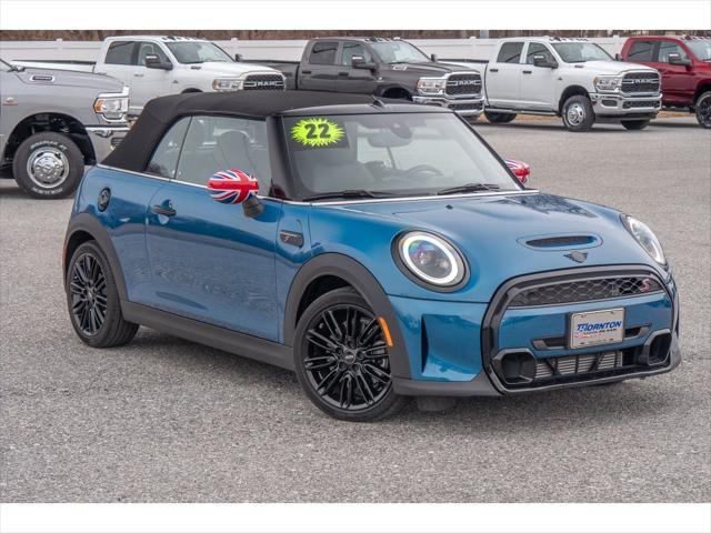 used 2022 MINI Convertible car, priced at $32,955