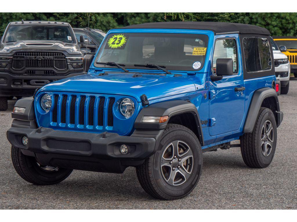 used 2023 Jeep Wrangler car, priced at $31,955