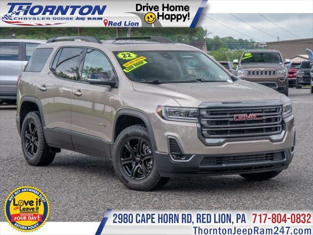 used 2022 GMC Acadia car, priced at $38,955