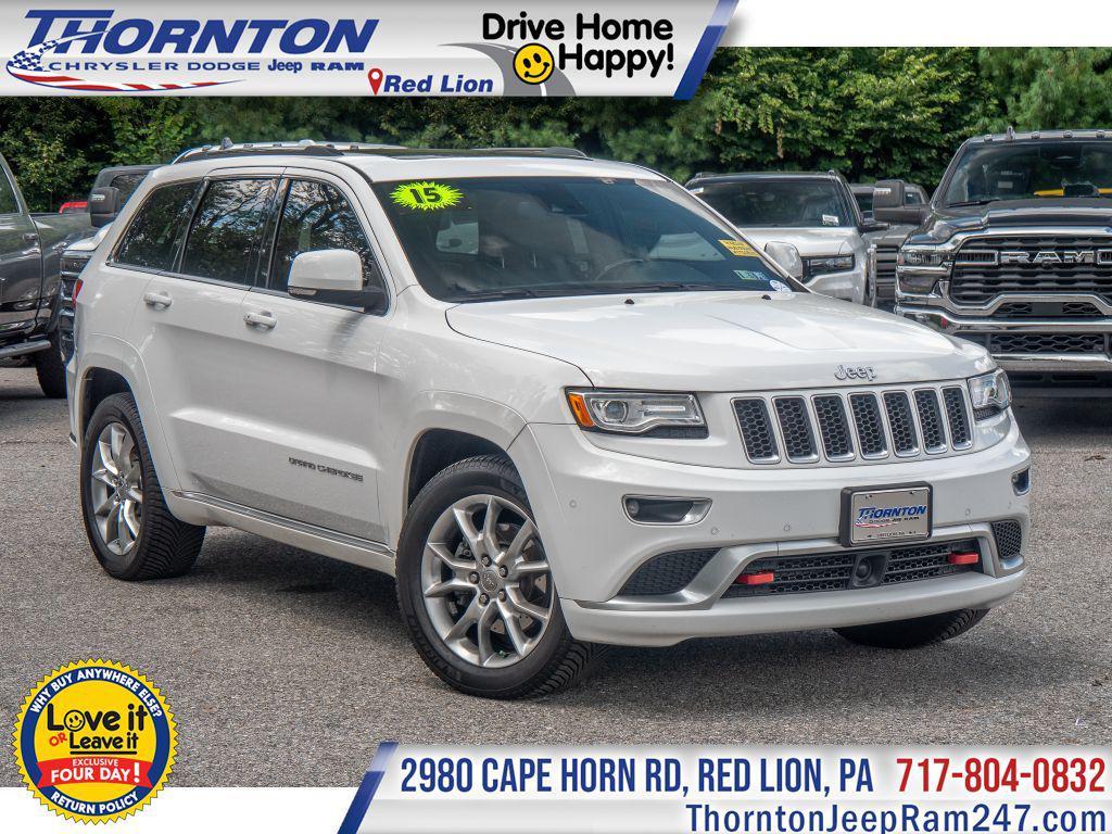used 2015 Jeep Grand Cherokee car, priced at $20,989