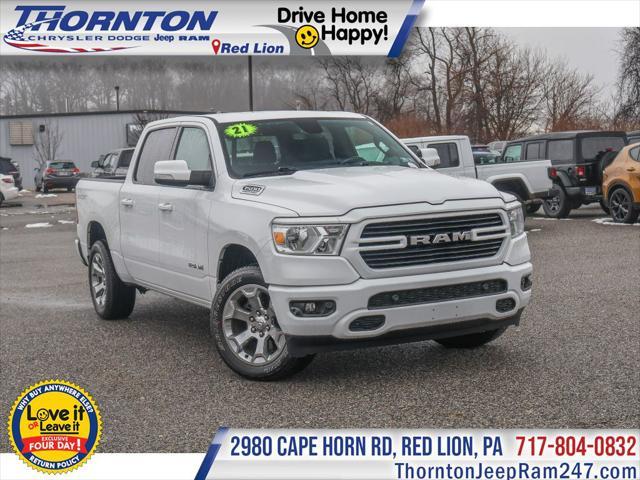 used 2021 Ram 1500 car, priced at $38,956