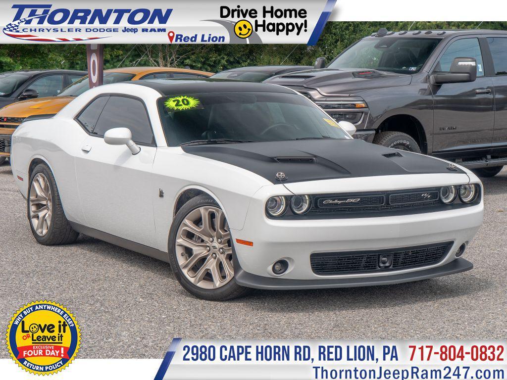 used 2020 Dodge Challenger car, priced at $47,955