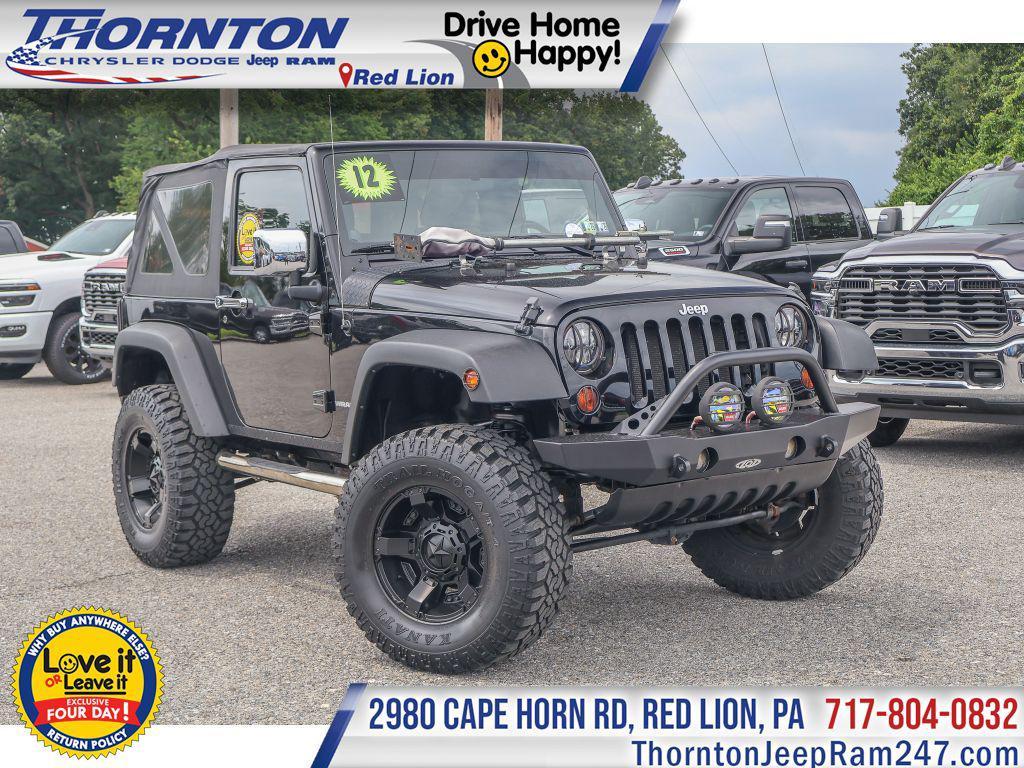used 2012 Jeep Wrangler car, priced at $17,956
