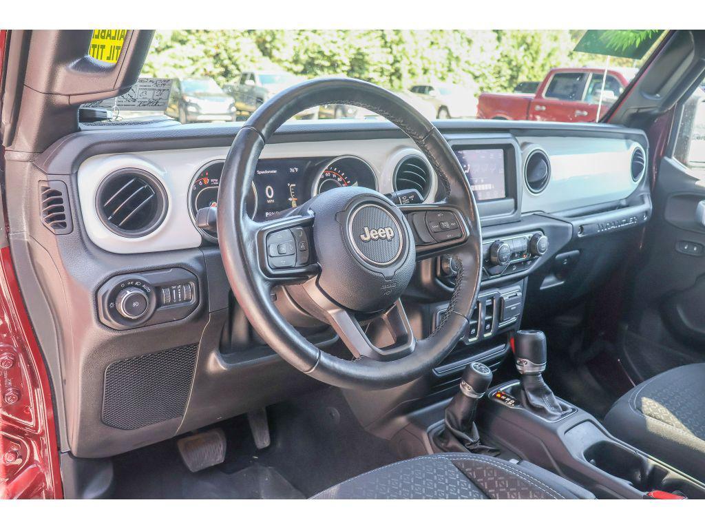 used 2021 Jeep Wrangler car, priced at $32,488