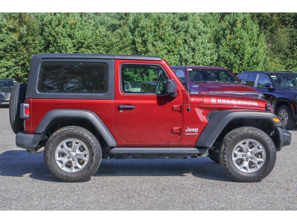 used 2021 Jeep Wrangler car, priced at $32,488