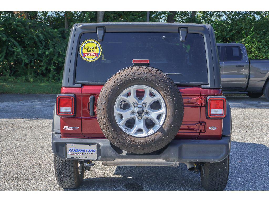 used 2021 Jeep Wrangler car, priced at $32,488