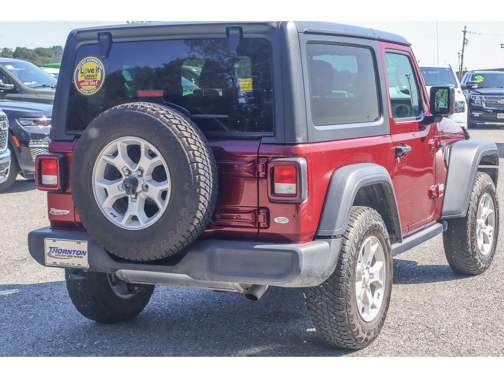 used 2021 Jeep Wrangler car, priced at $32,488