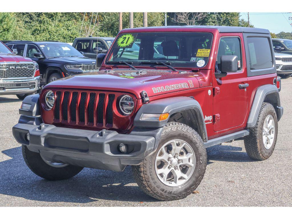 used 2021 Jeep Wrangler car, priced at $32,488