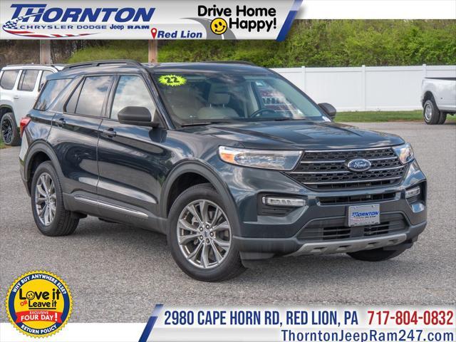 used 2022 Ford Explorer car, priced at $34,955