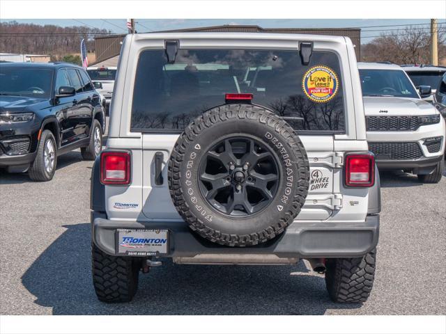 used 2021 Jeep Wrangler car, priced at $37,966