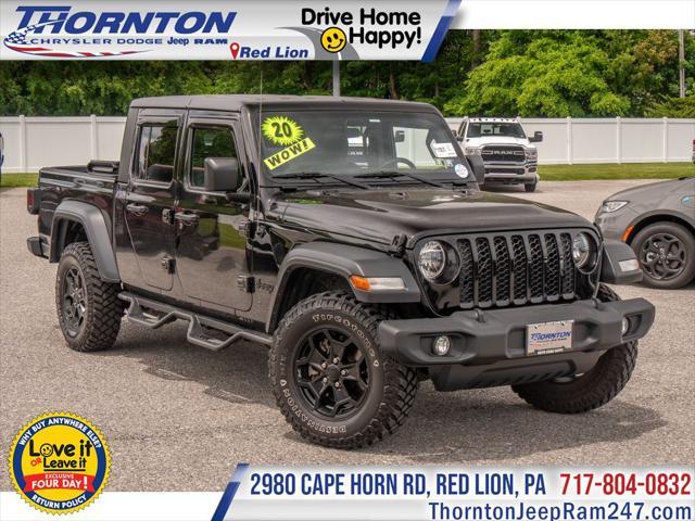 used 2020 Jeep Gladiator car, priced at $31,956