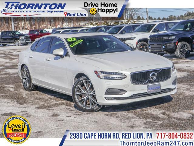 used 2018 Volvo S90 car, priced at $24,989