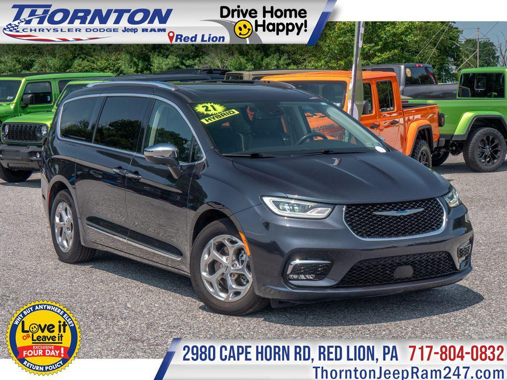 used 2021 Chrysler Pacifica Hybrid car, priced at $24,956