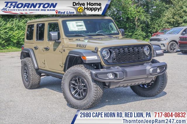 new 2025 Jeep Wrangler car, priced at $61,395
