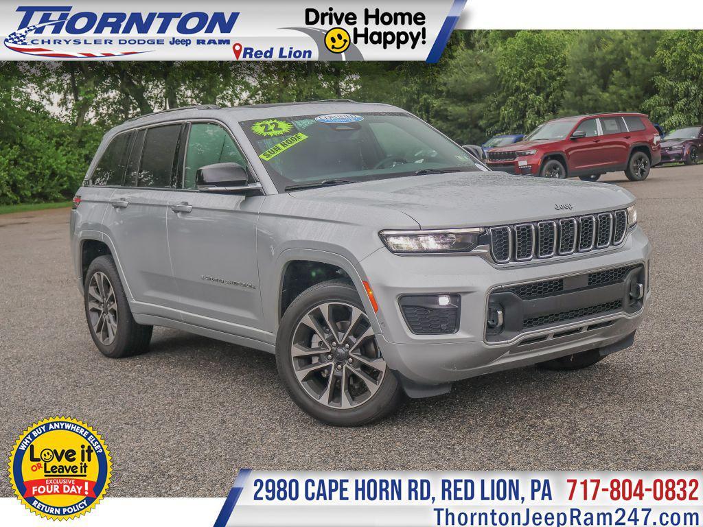 used 2022 Jeep Grand Cherokee car, priced at $36,999