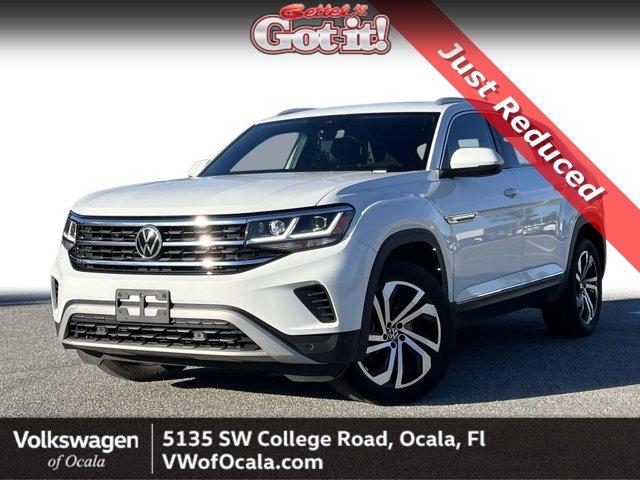 used 2022 Volkswagen Atlas Cross Sport car, priced at $29,319