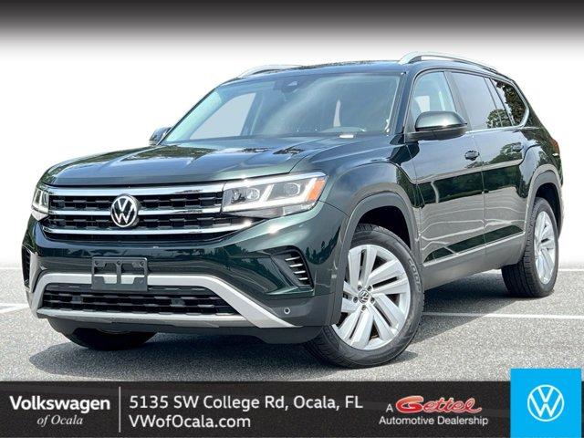 used 2021 Volkswagen Atlas car, priced at $29,727