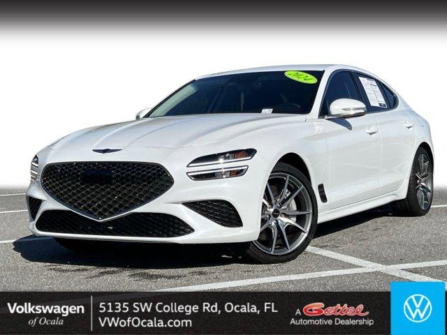 used 2024 Genesis G70 car, priced at $37,905