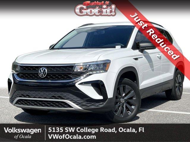 used 2022 Volkswagen Taos car, priced at $20,000