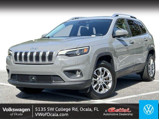 used 2021 Jeep Cherokee car, priced at $18,500