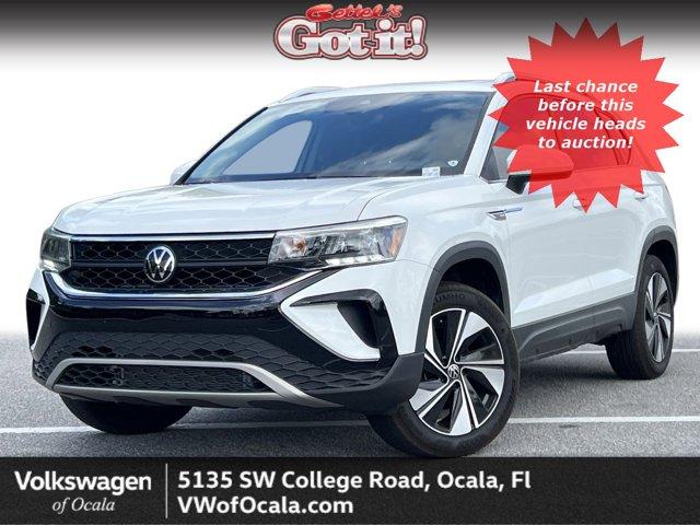 used 2024 Volkswagen Taos car, priced at $27,500