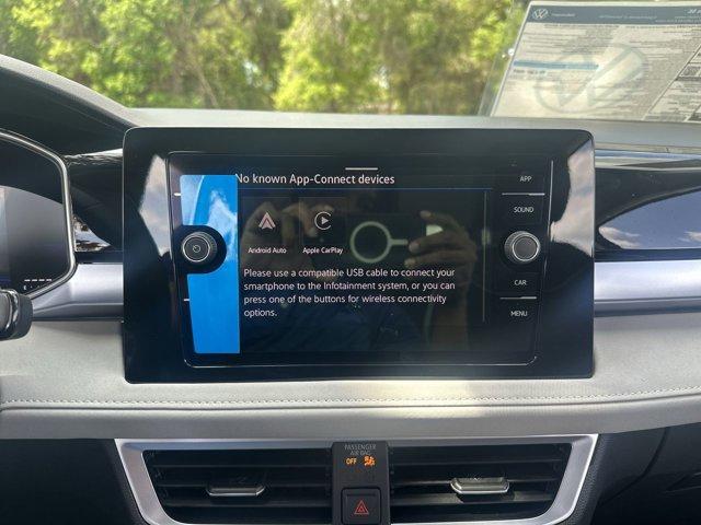 new 2025 Volkswagen Taos car, priced at $28,996