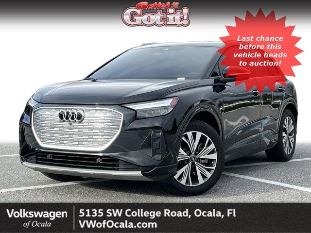 used 2024 Audi Q4 e-tron car, priced at $32,250