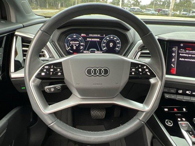 used 2024 Audi Q4 e-tron car, priced at $32,250