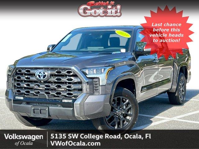 used 2023 Toyota Tundra car, priced at $48,741