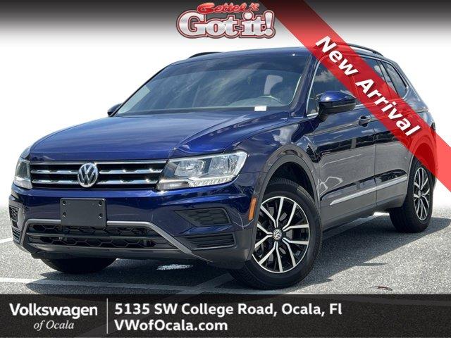 used 2021 Volkswagen Tiguan car, priced at $18,100