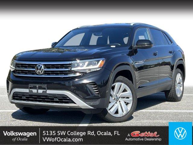 used 2022 Volkswagen Atlas Cross Sport car, priced at $27,000