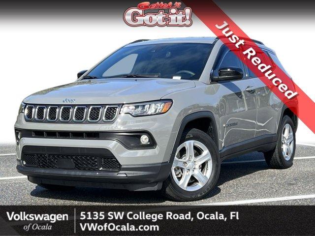 used 2023 Jeep Compass car, priced at $22,916