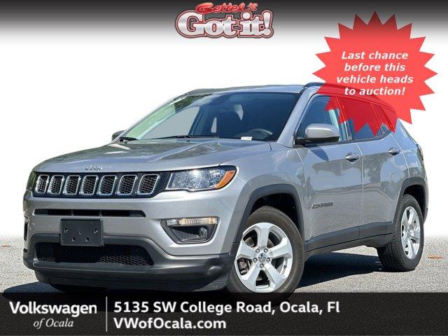 used 2021 Jeep Compass car, priced at $15,646