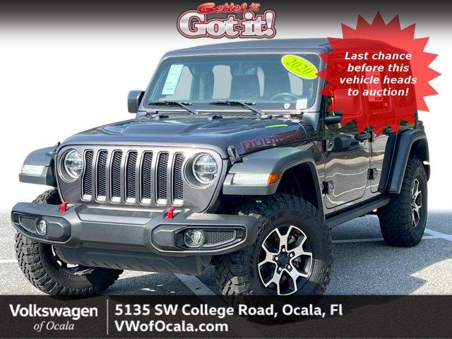 used 2020 Jeep Wrangler Unlimited car, priced at $32,989