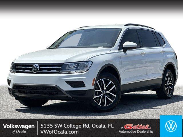 used 2021 Volkswagen Tiguan car, priced at $22,000