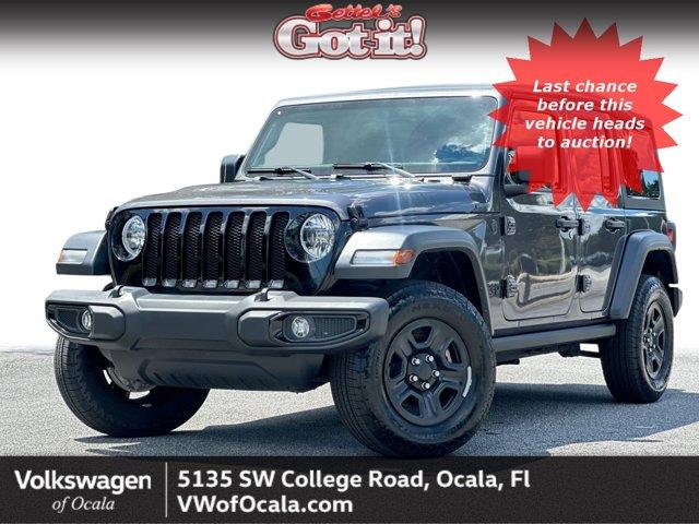 used 2021 Jeep Wrangler car, priced at $28,998