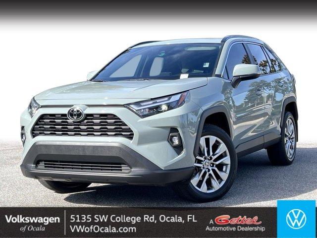 used 2022 Toyota RAV4 car, priced at $29,828