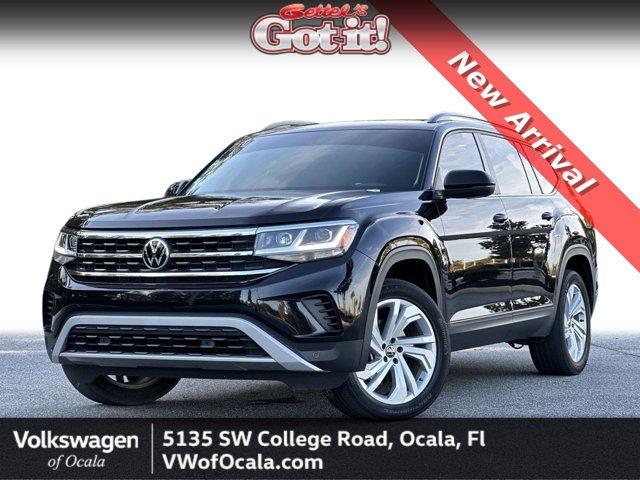 used 2021 Volkswagen Atlas car, priced at $23,428