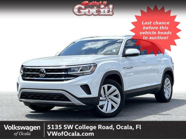 used 2021 Volkswagen Atlas Cross Sport car, priced at $19,622