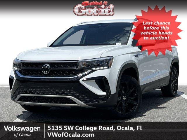 used 2024 Volkswagen Taos car, priced at $26,219