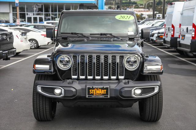 used 2021 Jeep Wrangler Unlimited 4xe car, priced at $29,888