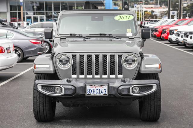 used 2021 Jeep Wrangler Unlimited 4xe car, priced at $33,888