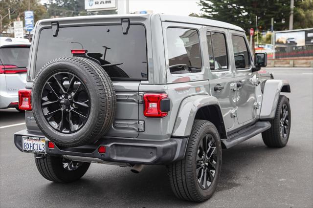 used 2021 Jeep Wrangler Unlimited 4xe car, priced at $33,888