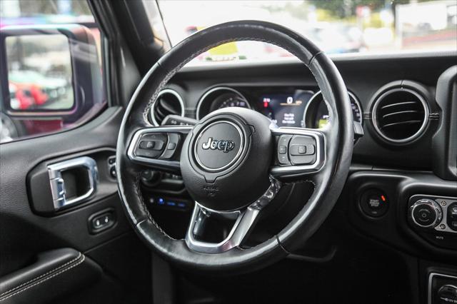 used 2021 Jeep Wrangler Unlimited 4xe car, priced at $33,888